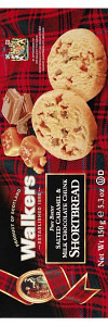 Walkers Kekse Shortbread Milk Chocolate & Salted Caramel 150g