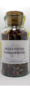 Früchtetee Sommerwind im Korkenglas