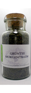 Grüntee Morgentraum im Korkenglas