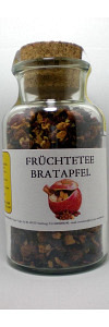 Früchtetee Bratapfel Bio im Korkenglas