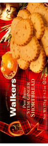 Walkers Kekse Stem Ginger Shortbread 175g