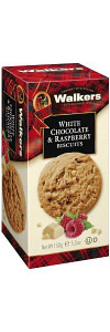 Walkers Kekse White Chocolate Raspberry 150g