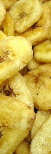 Bananenchips naturbelassen